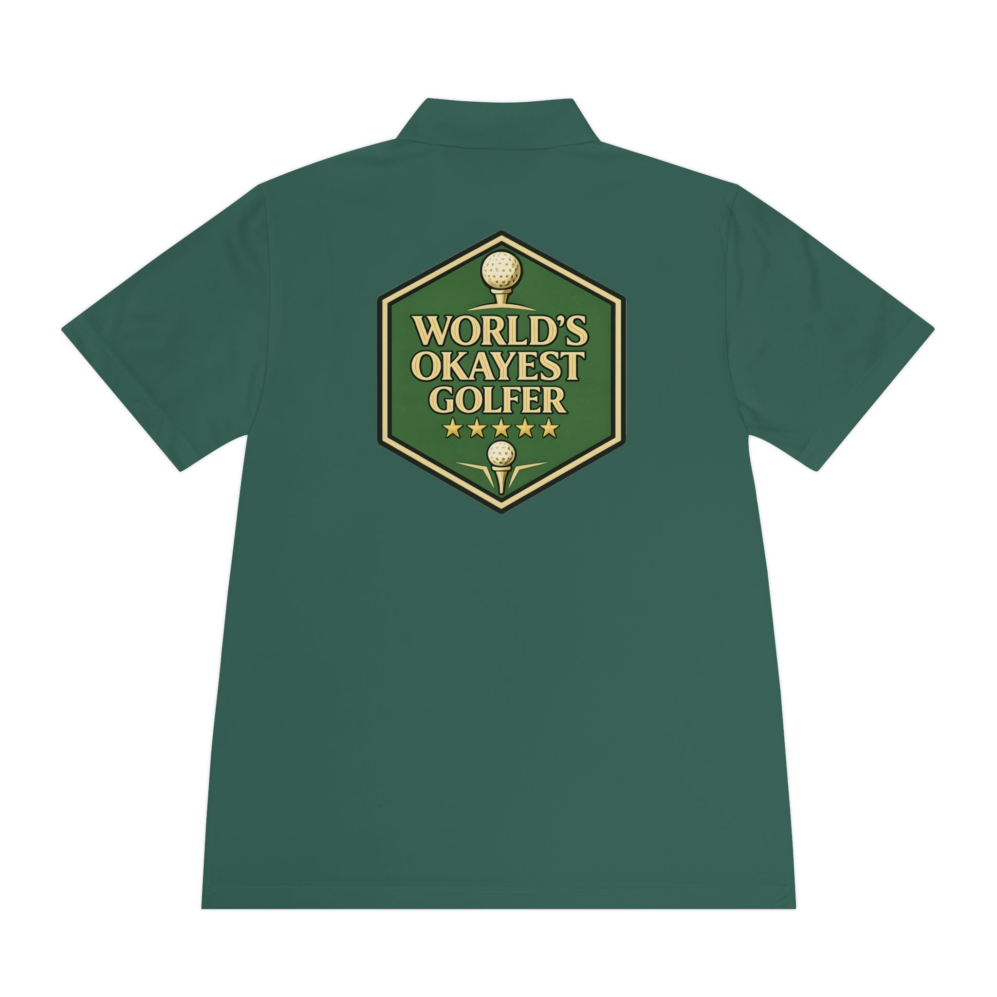 World's Okayest Golfer Polo