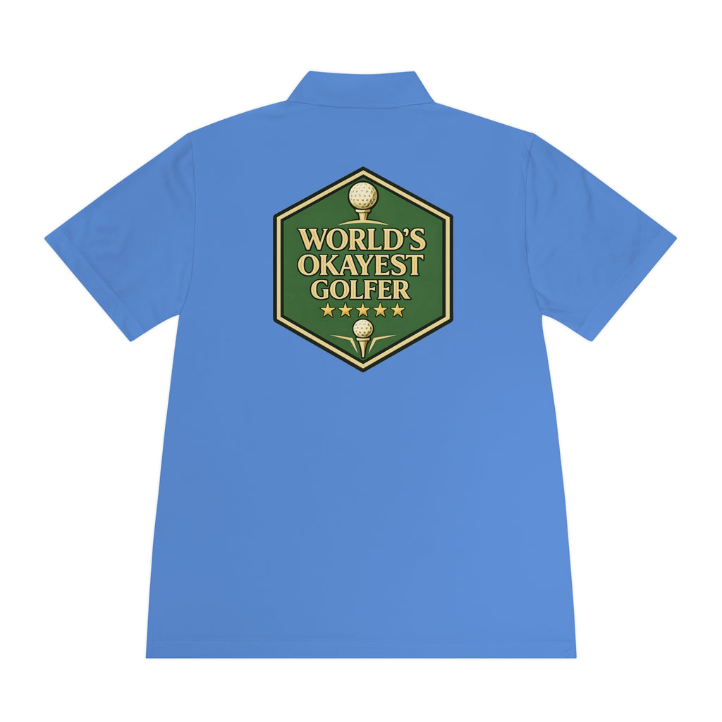 World's Okayest Golfer Polo