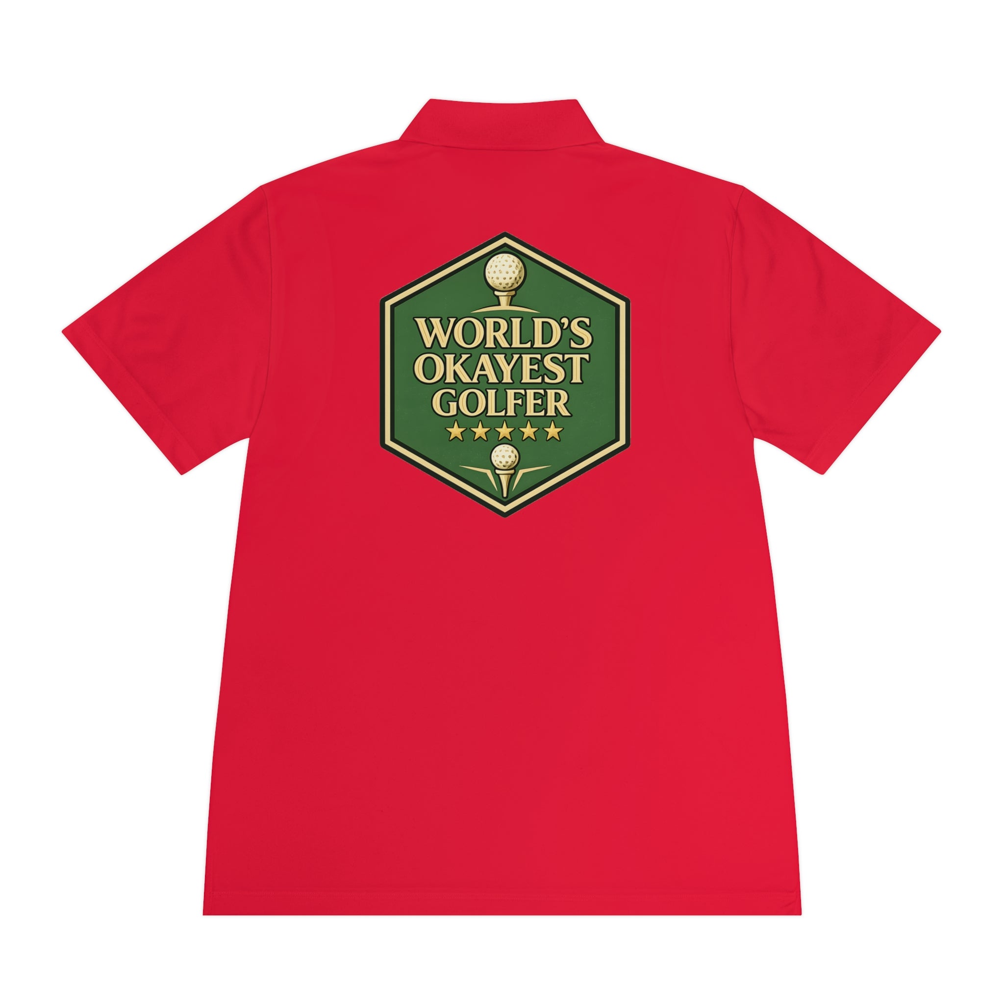 World's Okayest Golfer Polo