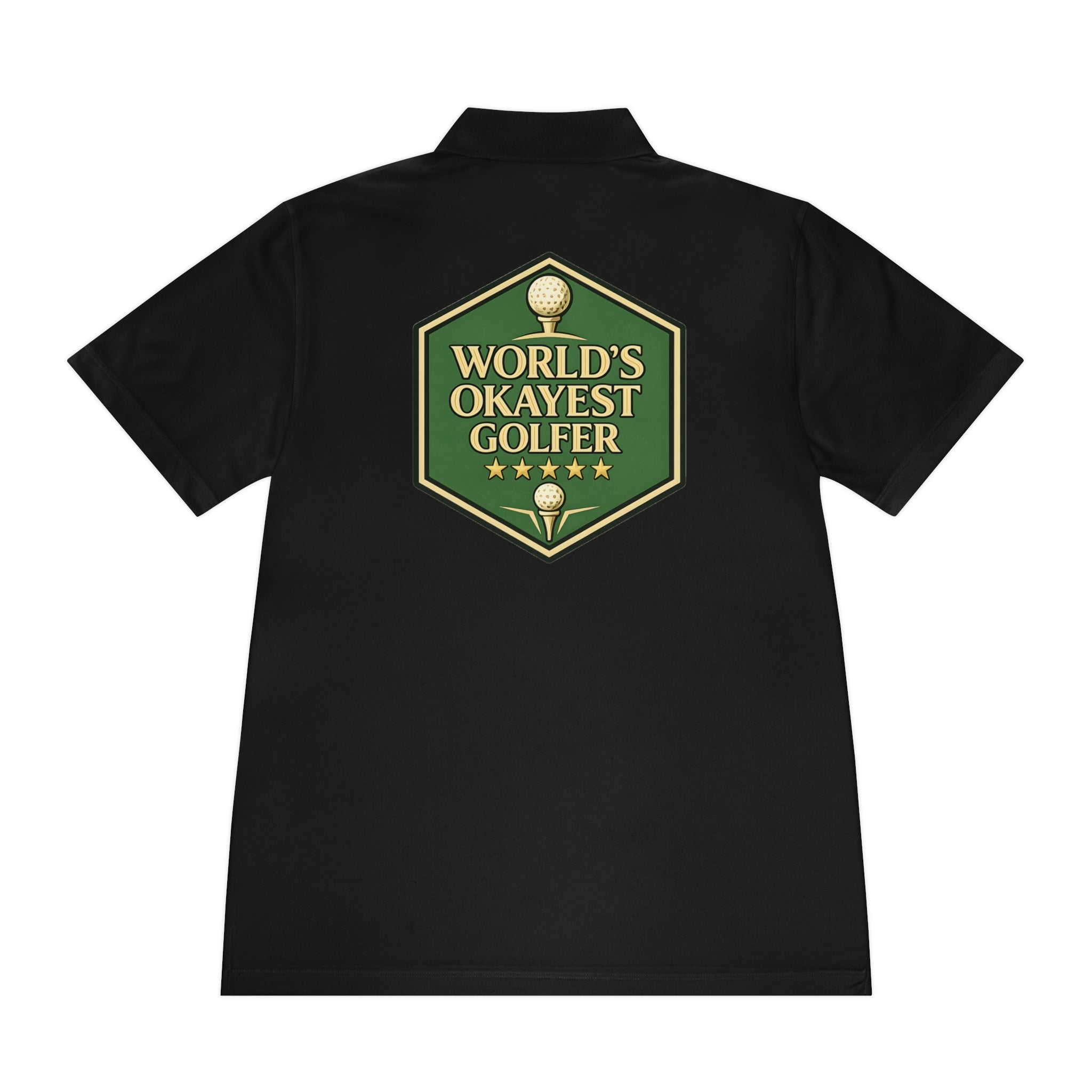 World's Okayest Golfer Polo