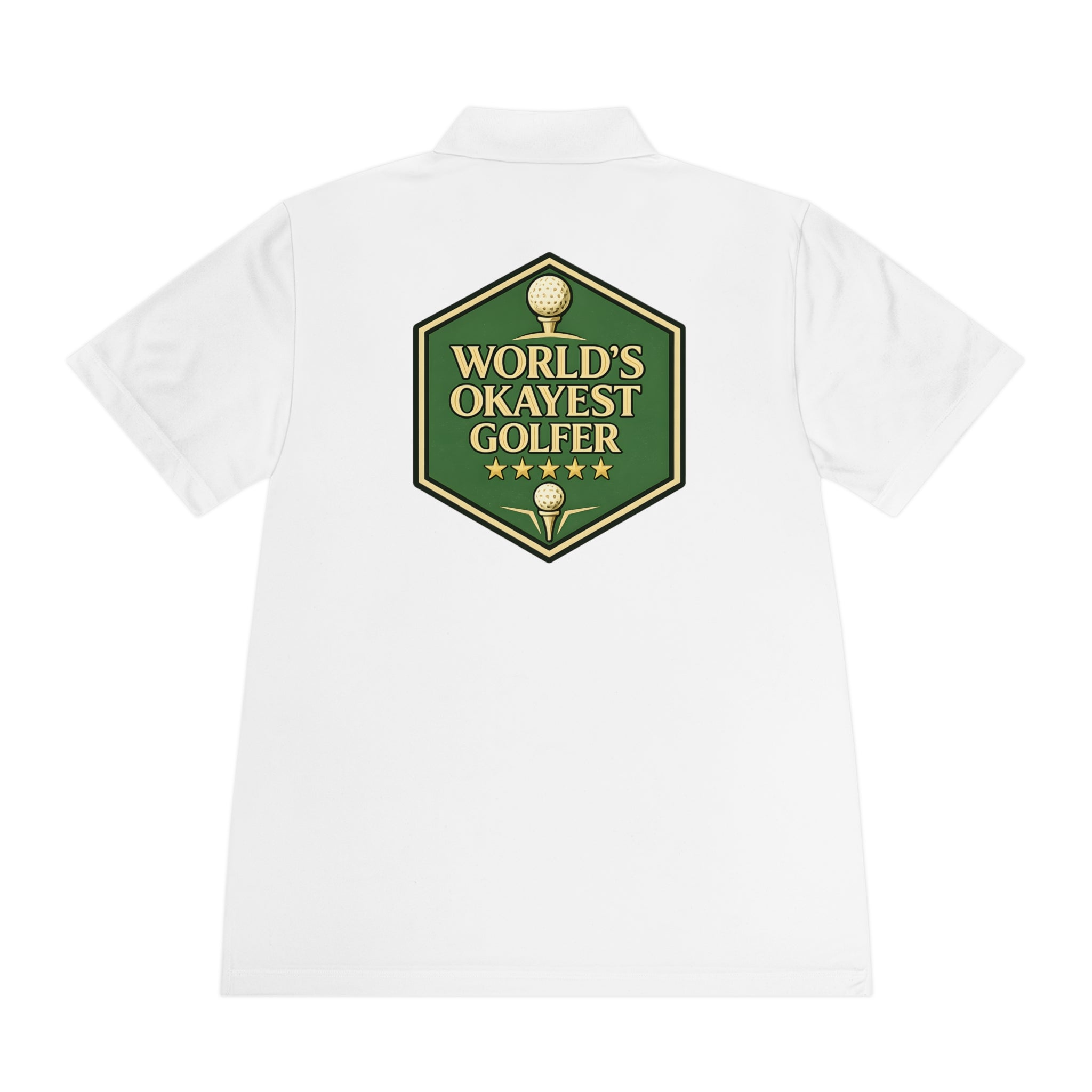 World's Okayest Golfer Polo