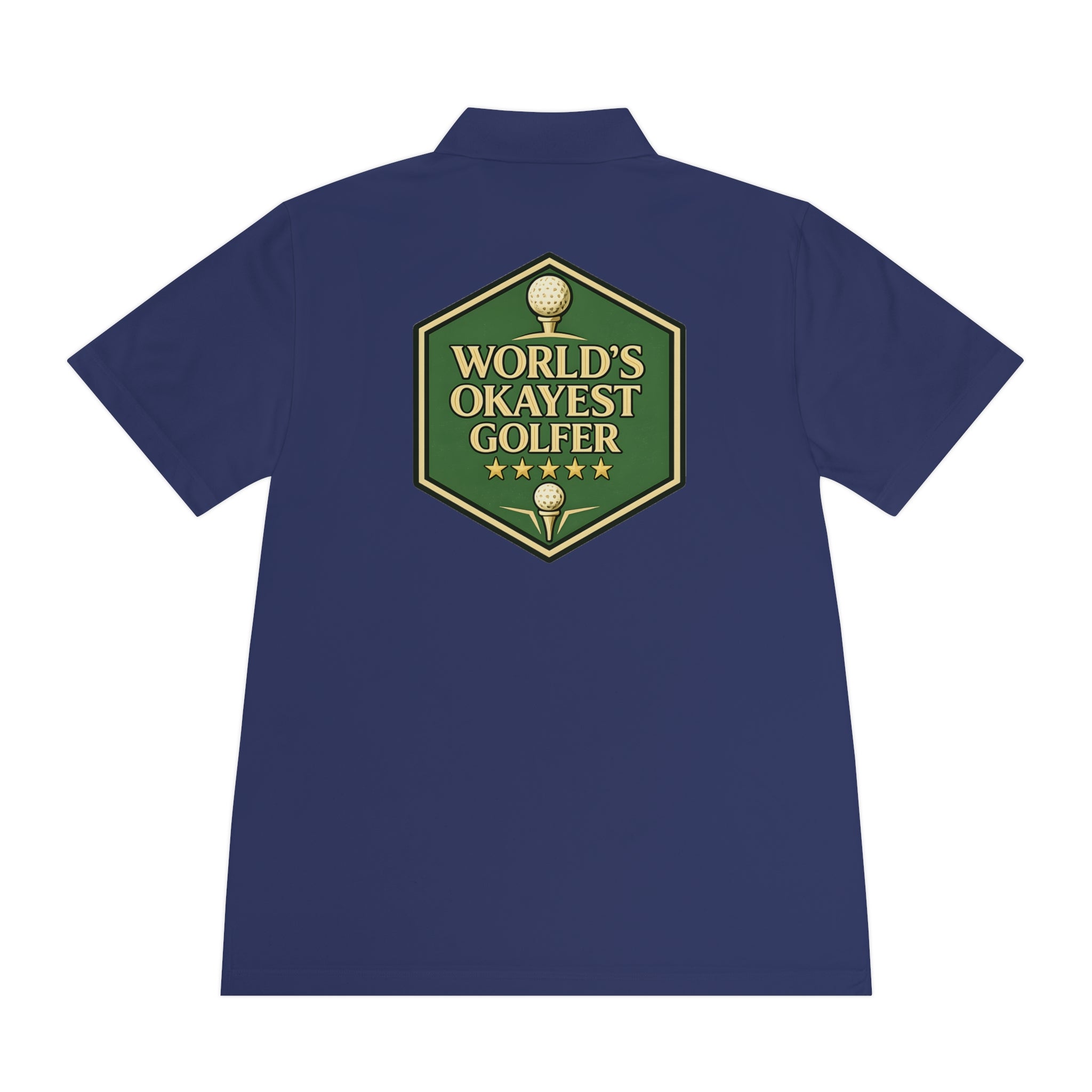 World's Okayest Golfer Polo